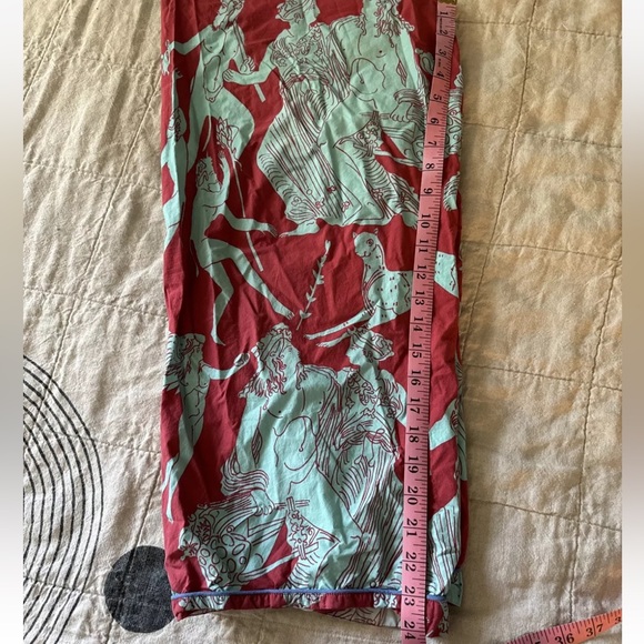 RHODE Berto Neoclassical Pajama Set Top And Pants Size Small - Picture 9 of 11
